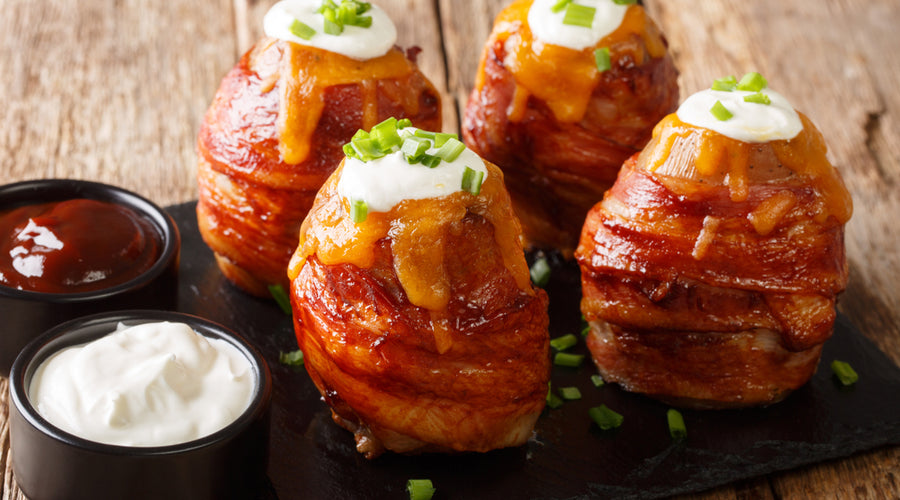 WILD BUFF BBQ - Grilled Volcano Potatos